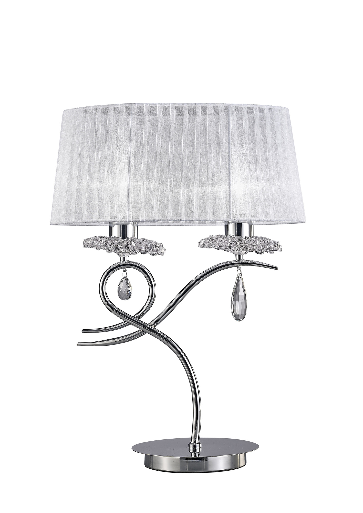 Louise Table Lamps Mantra Shaded Table Lamps